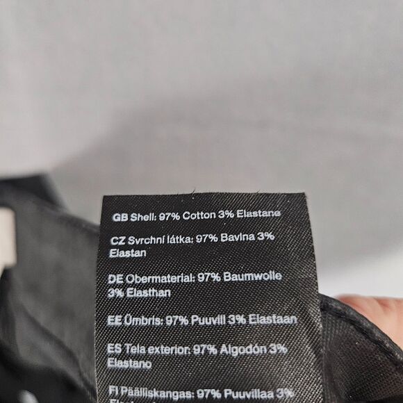 New Weekday W18 Maxi Long Coated Skirt in Black Dark Goth Punk Sexy - Picture 7 of 10